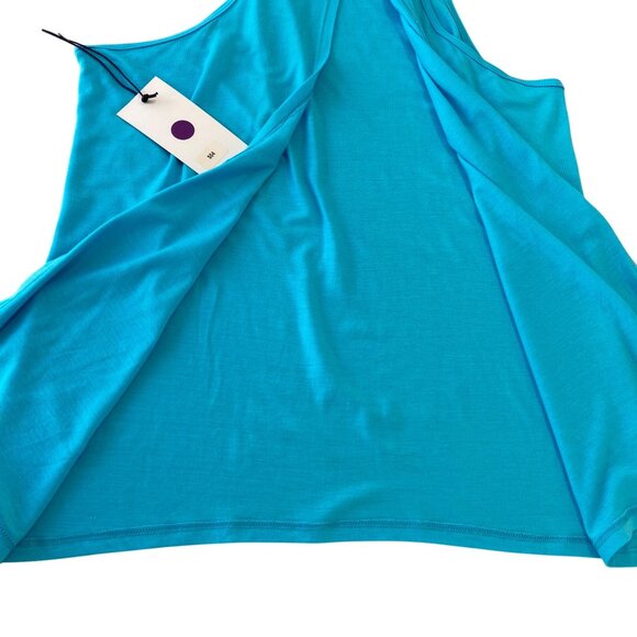 Karma sleeveless top, activewear tank, yoga tank, gym apparel open-back tank, bl - Picture 8 of 12